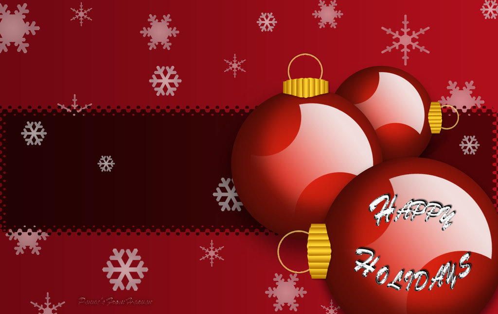 Happy Holidays Wallpaper By Pennes From Heaven