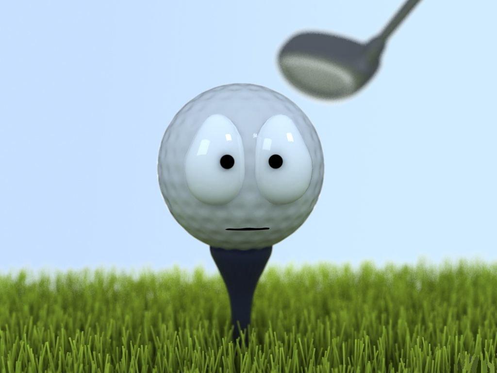 Confusing Golf Ball Wallpaper Desktop