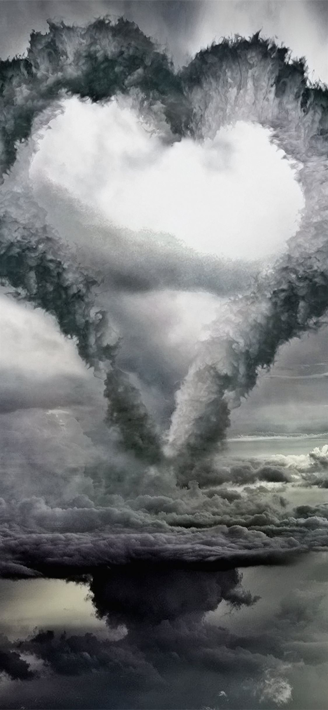 Cloud Nature Cumulus World Water For Tornado HD iPhone