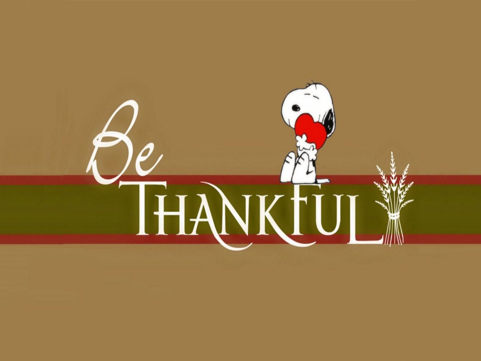 HD Snoopy Thanksgiving iPhone Wallpaper Background
