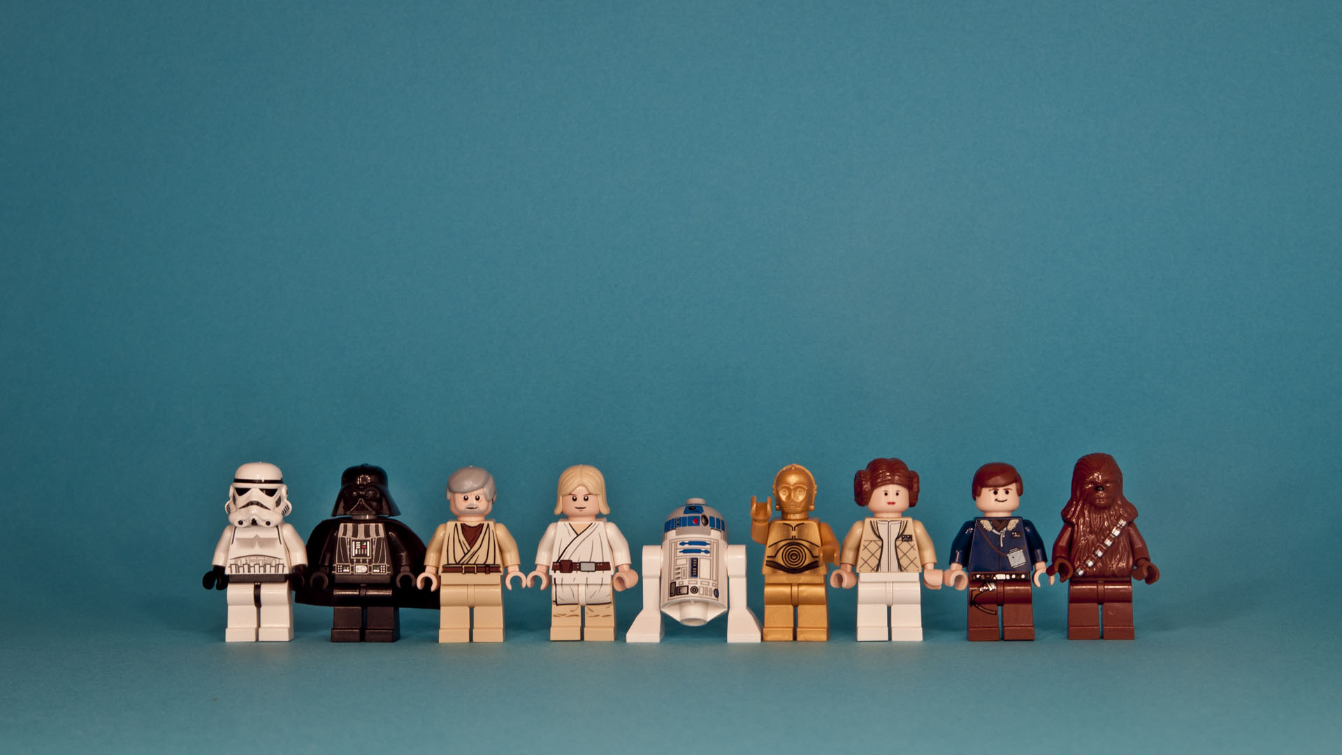 Star Wars Lego Characters HD Wallpaper Of