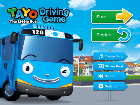 Tayo Driving Game HD For iPad