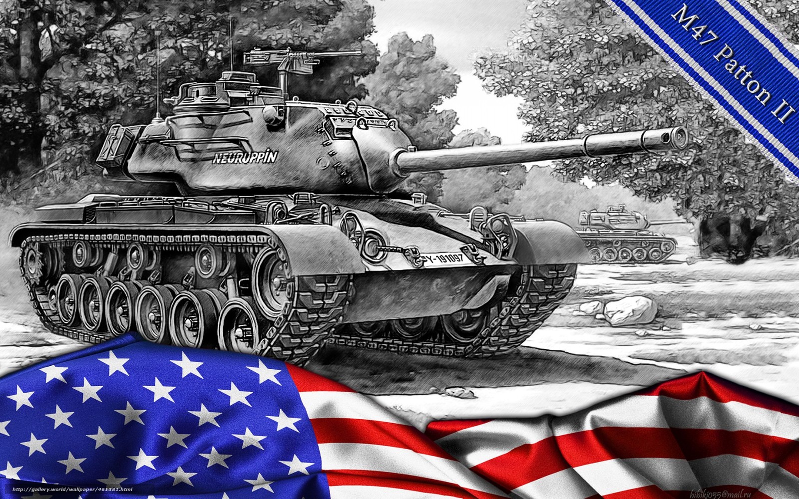 wallpaper world of tanks American tank free desktop wallpaper