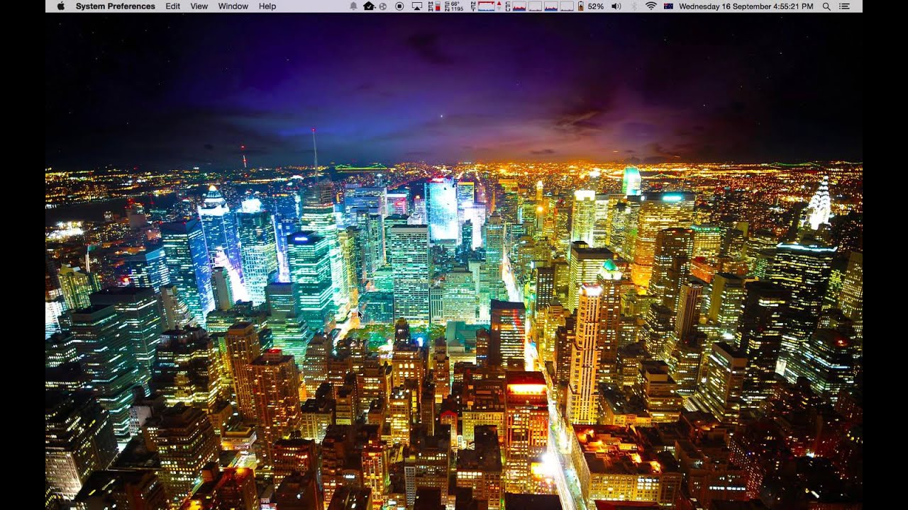 How To Create A Moving Desktop Background Mac Only