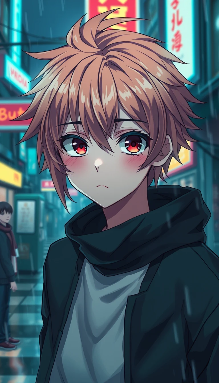 Emo Anime Boy Wallpaper
