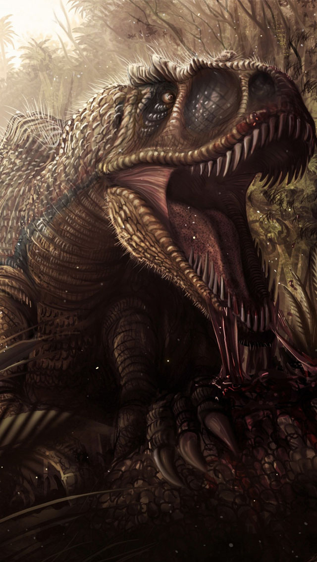 Tyrannosaurus Rex Wallpaper iPhone