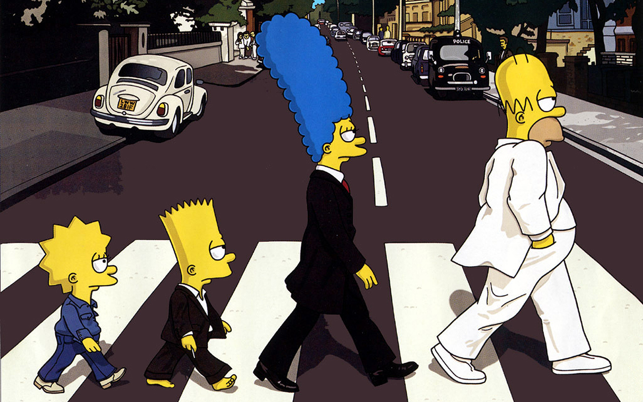 Funny Simpsons HD Wallpaper Cool Here