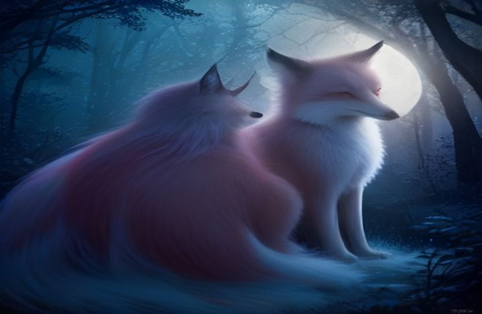 Nine Tails HD Wallpaper