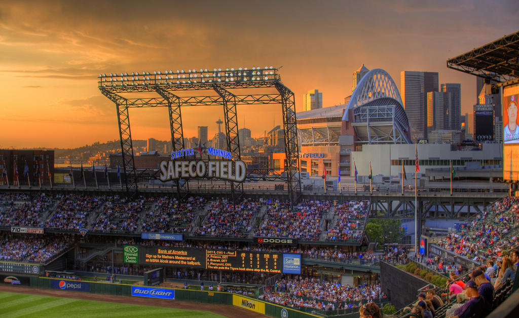 Safeco Field Wallpaper Day Sunset Photo Sharing
