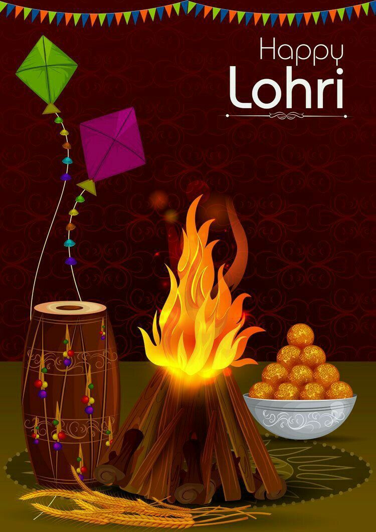 Happy Lohri Wishes Status