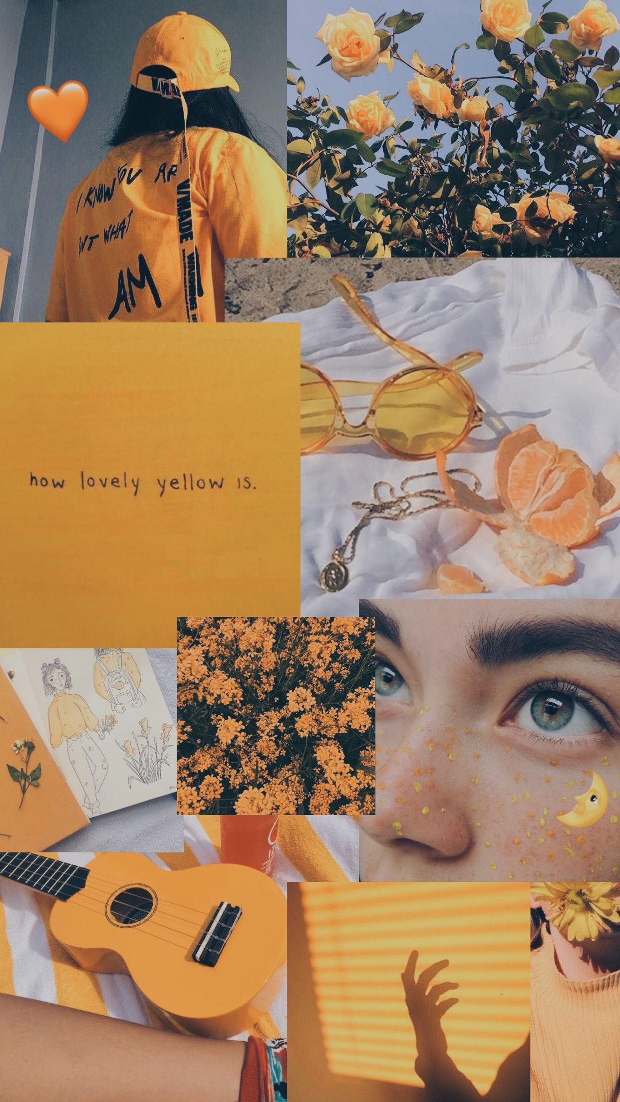 Aesthetic Yellow Wallpaper