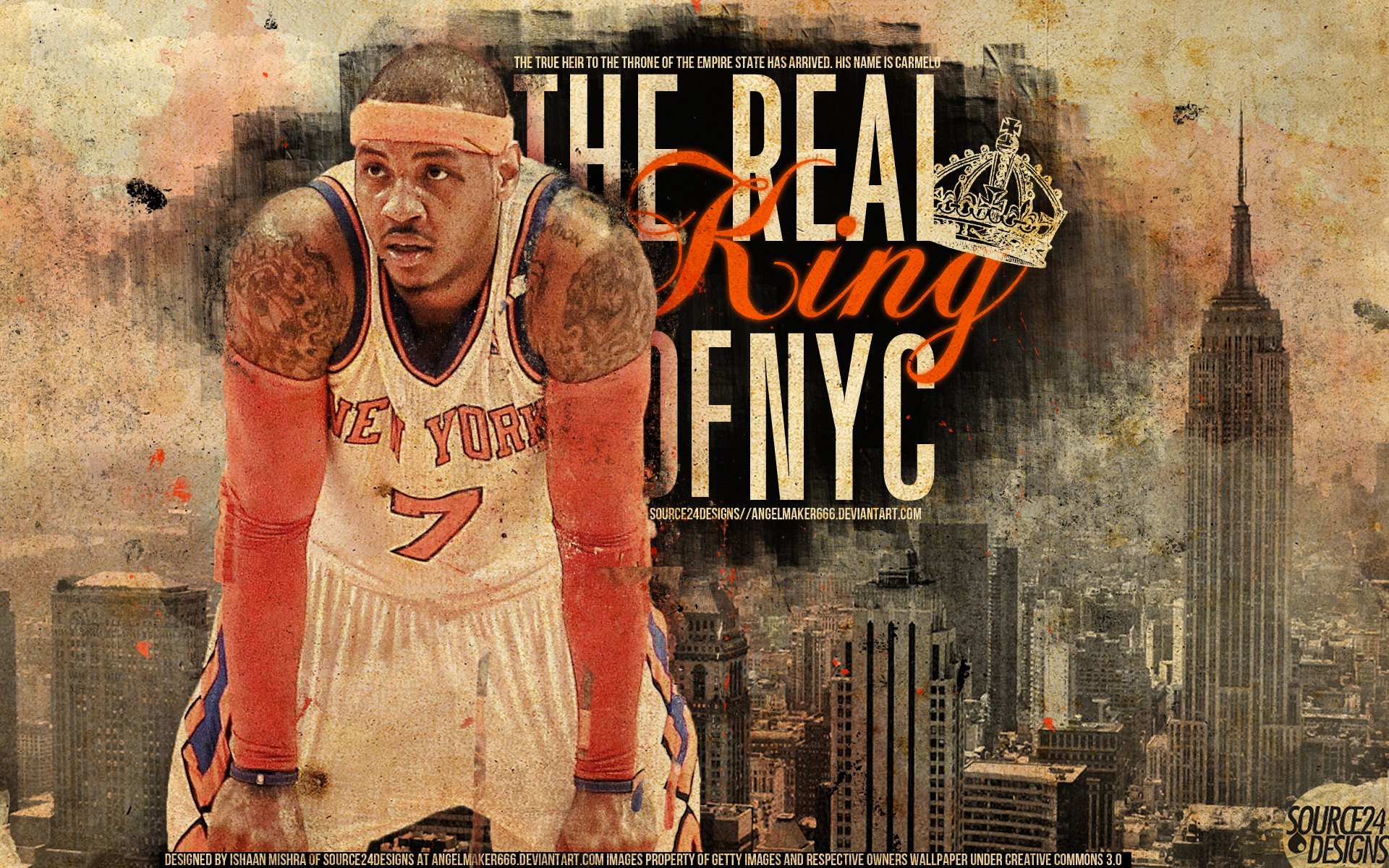 Carmelo Anthony Game Winner Knicks Wallpaper By Angelmaker666 On