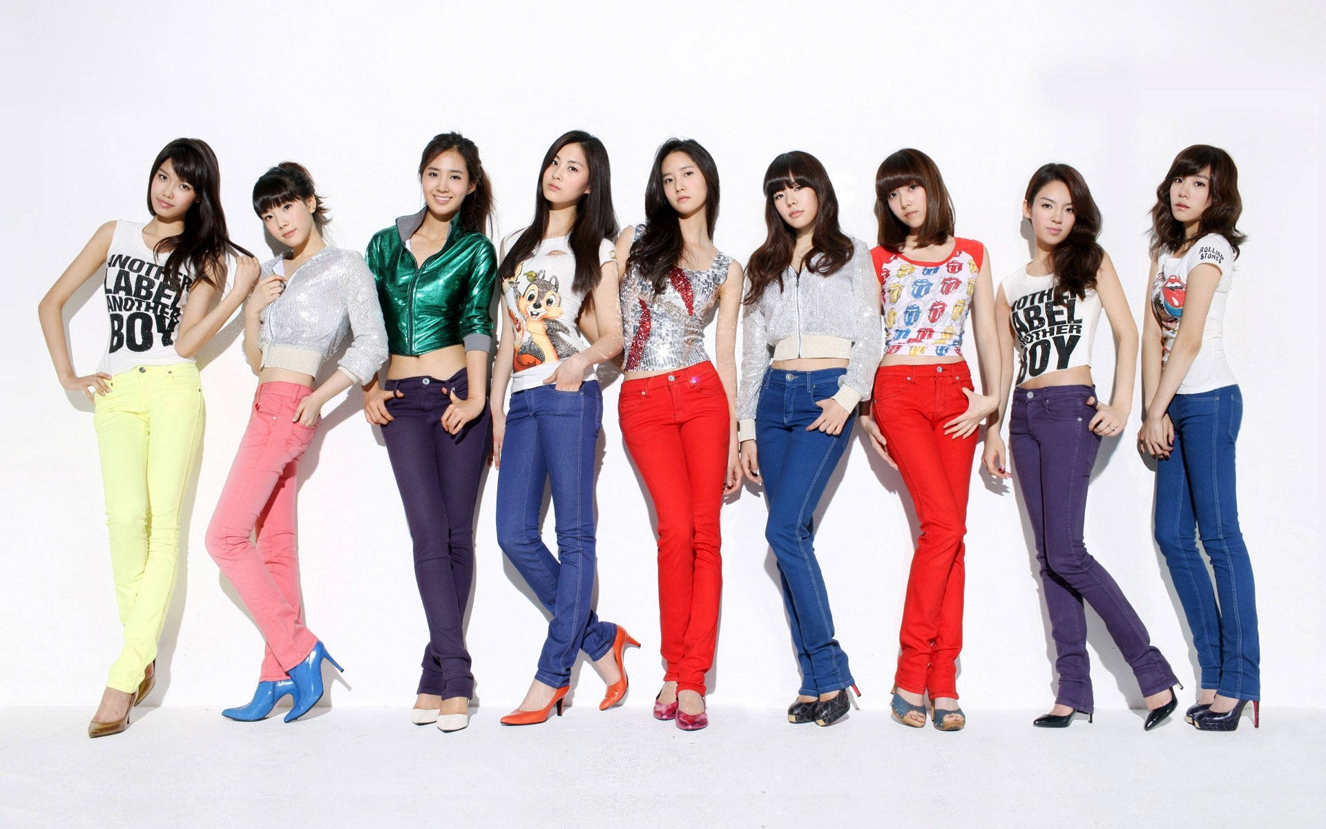 Girls Generation Colorful Jeans D63cx5agesyaxum8 Wallpaper