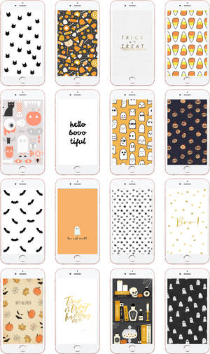 Cute Halloween iPhone HD Wallpaper