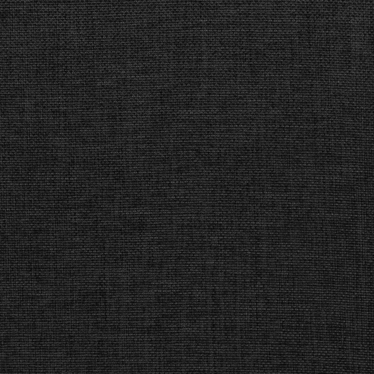 Black Polyester Linen Fabric Art Of Knot Design