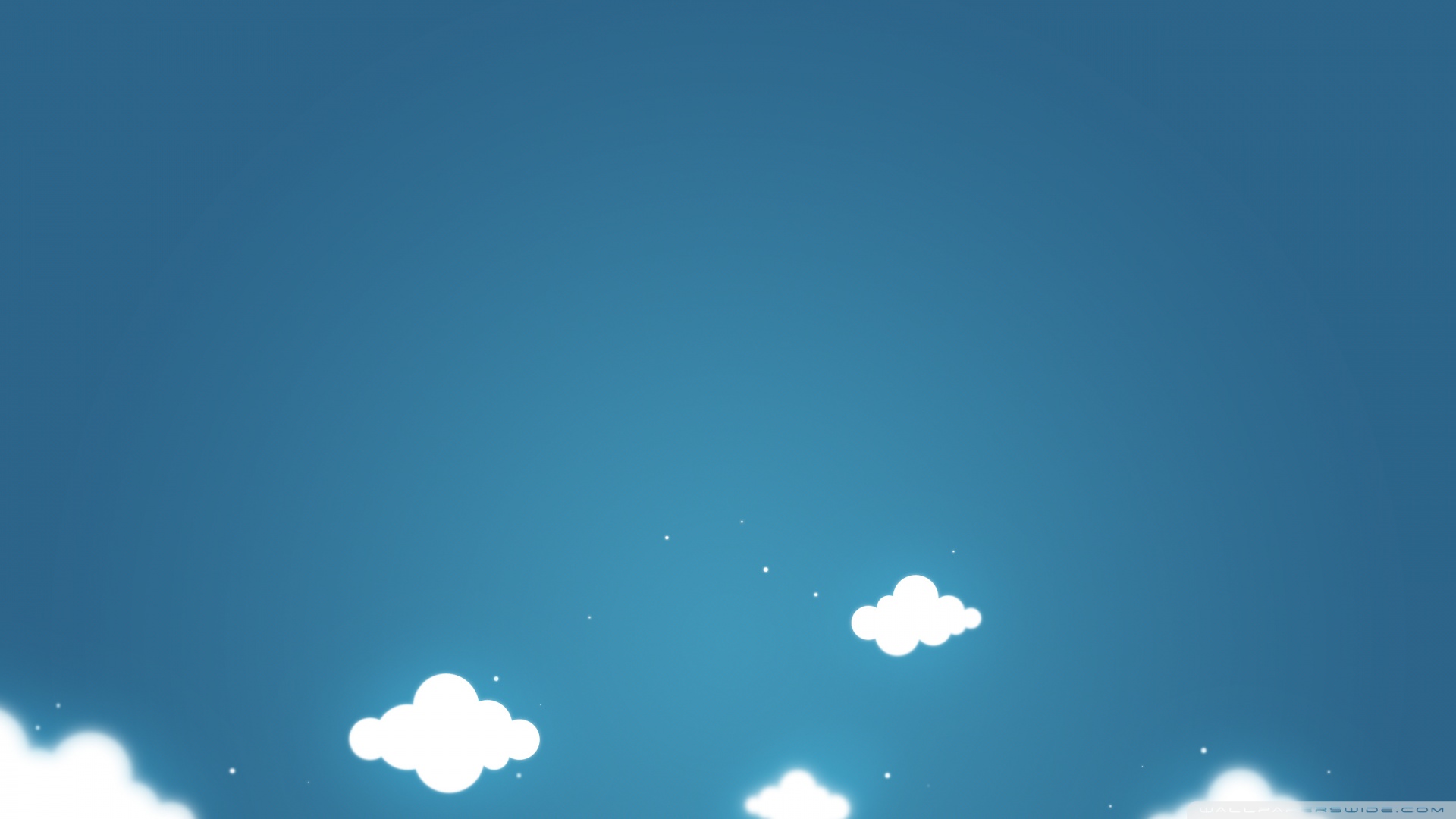 Clouds on blue sky wallpaper   804022