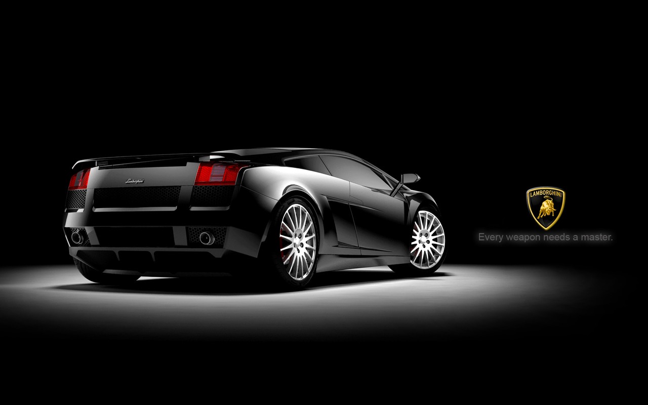 Lamborghini Gallardo Spyder Matte Black Image