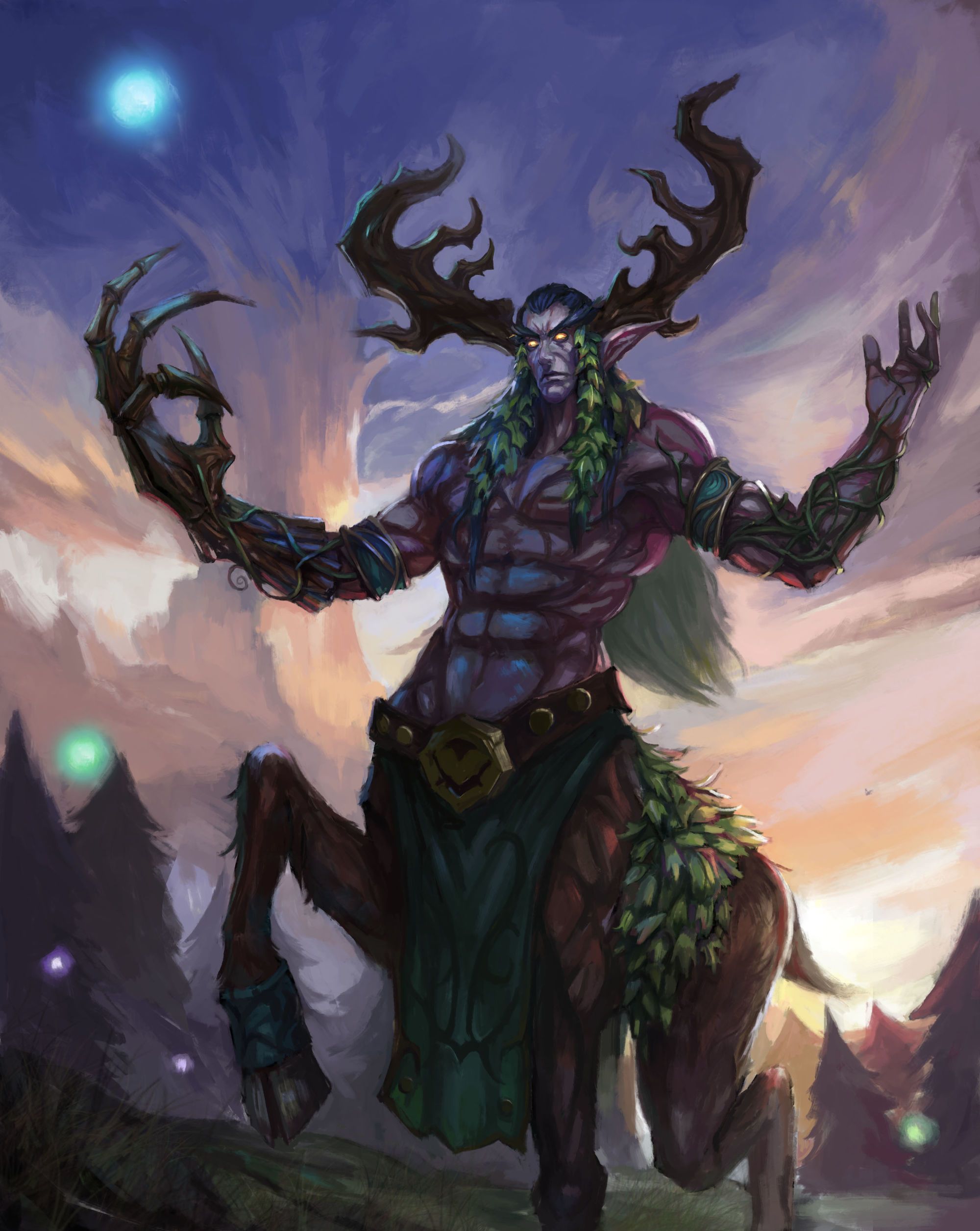 Cenarius Le Puits D Ternit L Me Du Dragon Apocalypse