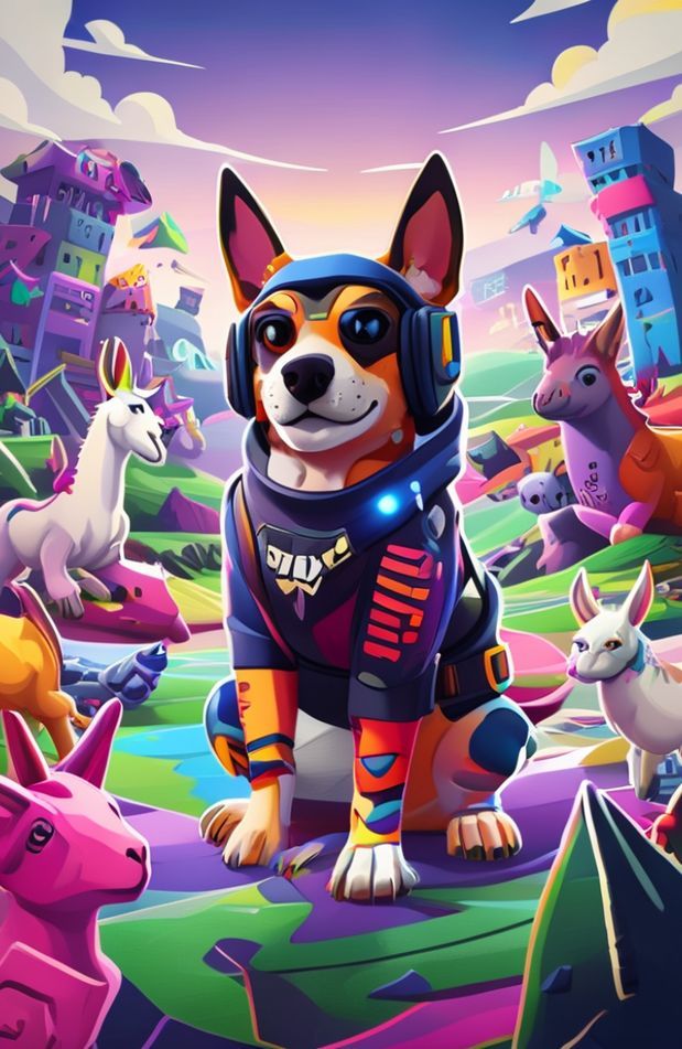 Doggo Fortnite Wallpaper