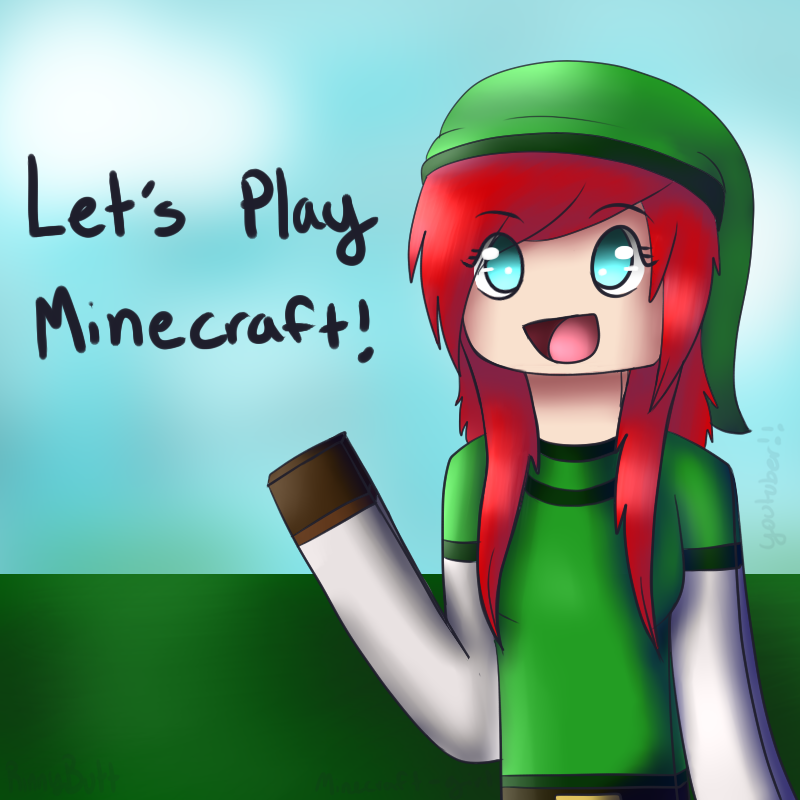 Let S Play Minecraft By Girl