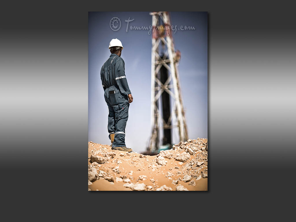 Oil Workers Oilfield Operator Ouargla Province Petroleum Rig Roughneck