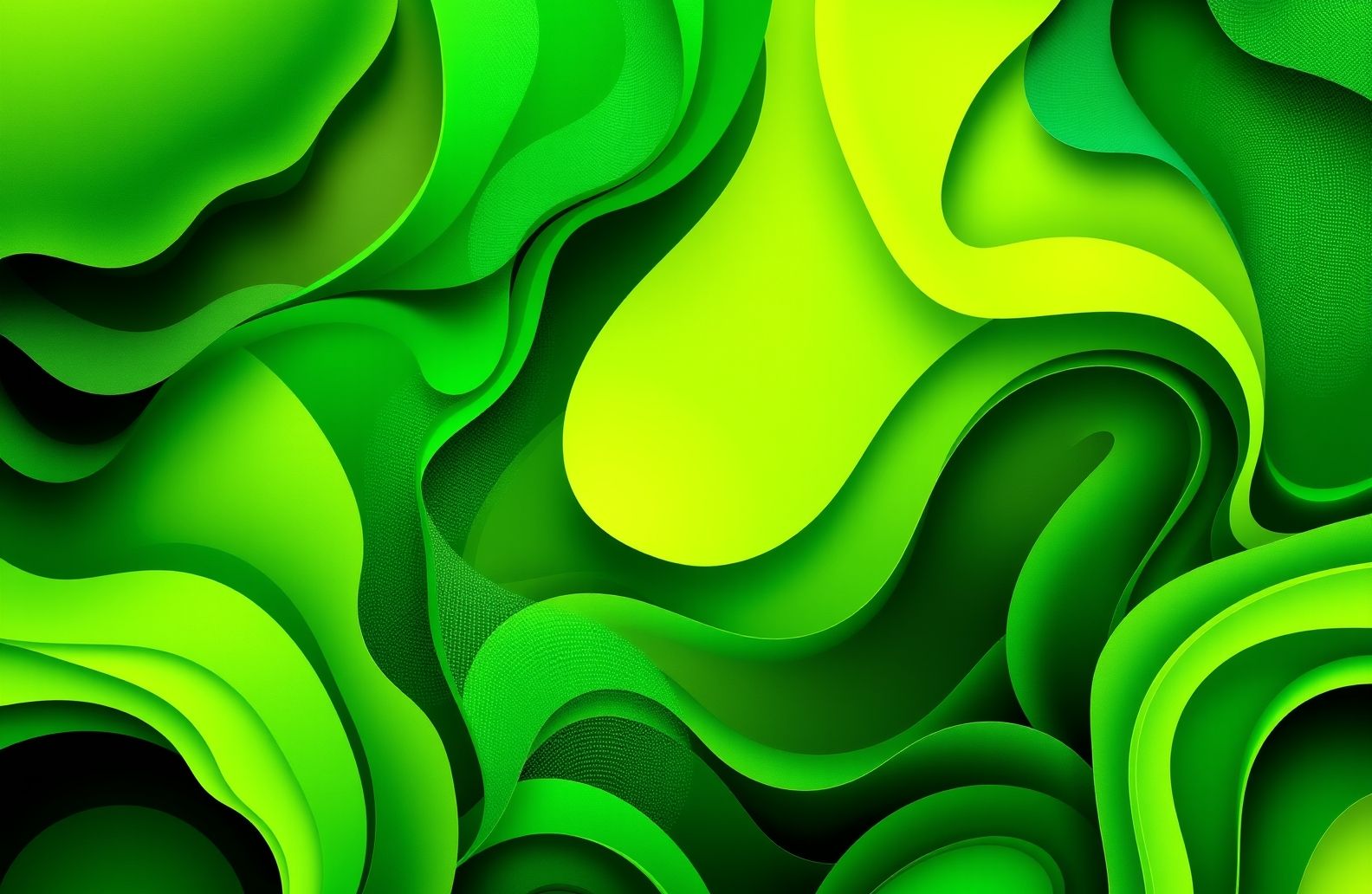 Abstract Green Wallpaper