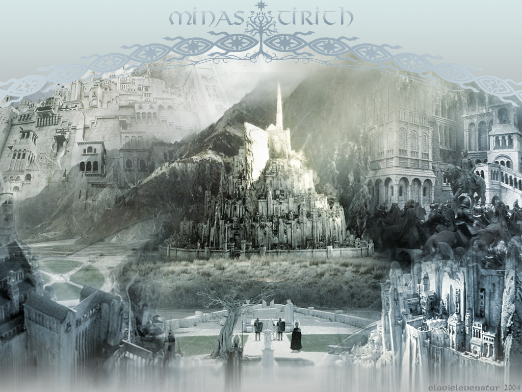Minas Tirith Lord Of The Rings Wallpaper