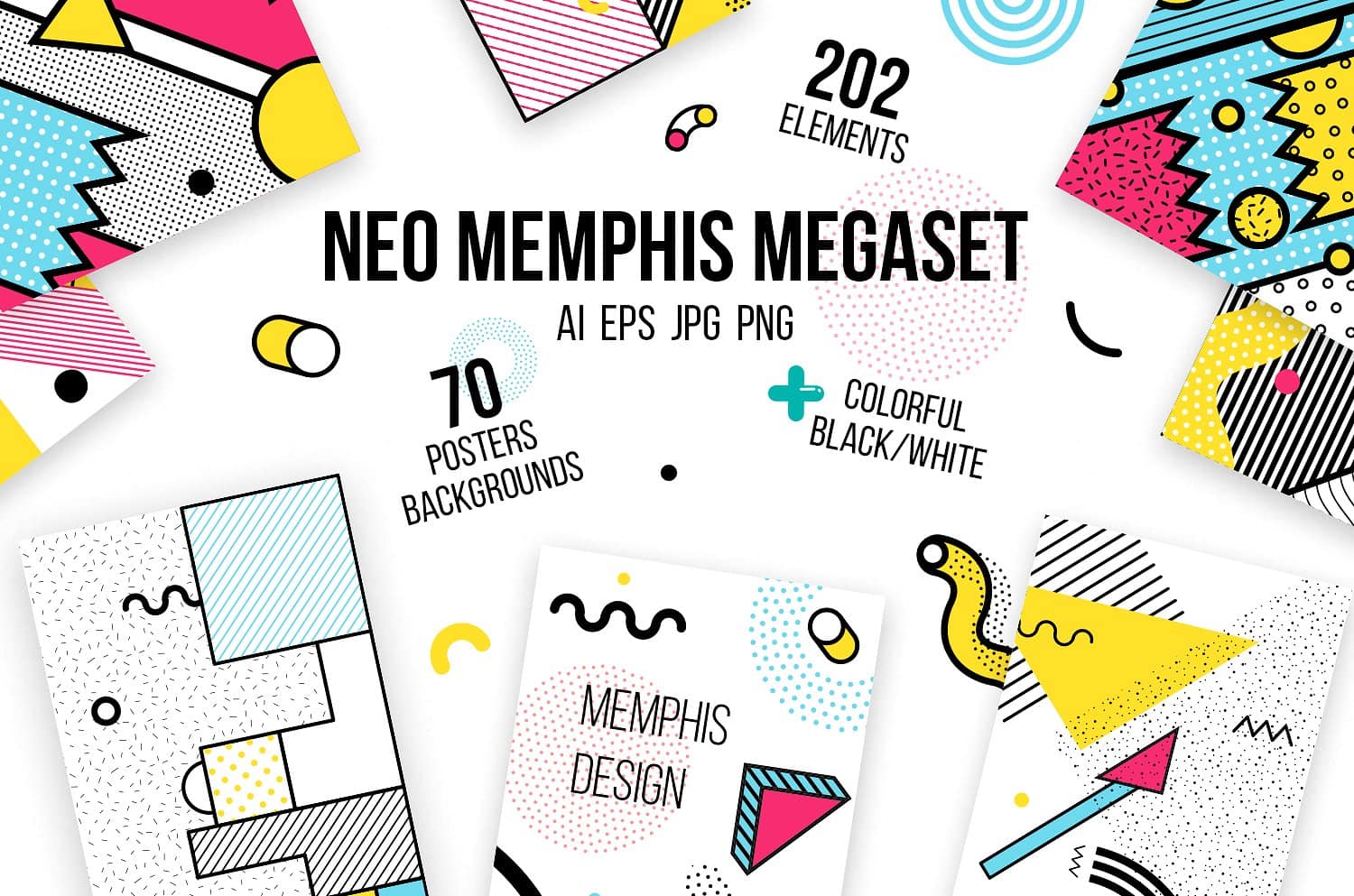 Neo Memphis Background Pre Inspirationfeed