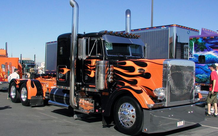 Peterbilt Show Trucks Truck Big Custom