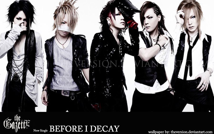 Taufik Deathgaze Love Lyien The Gazette Before I Decay
