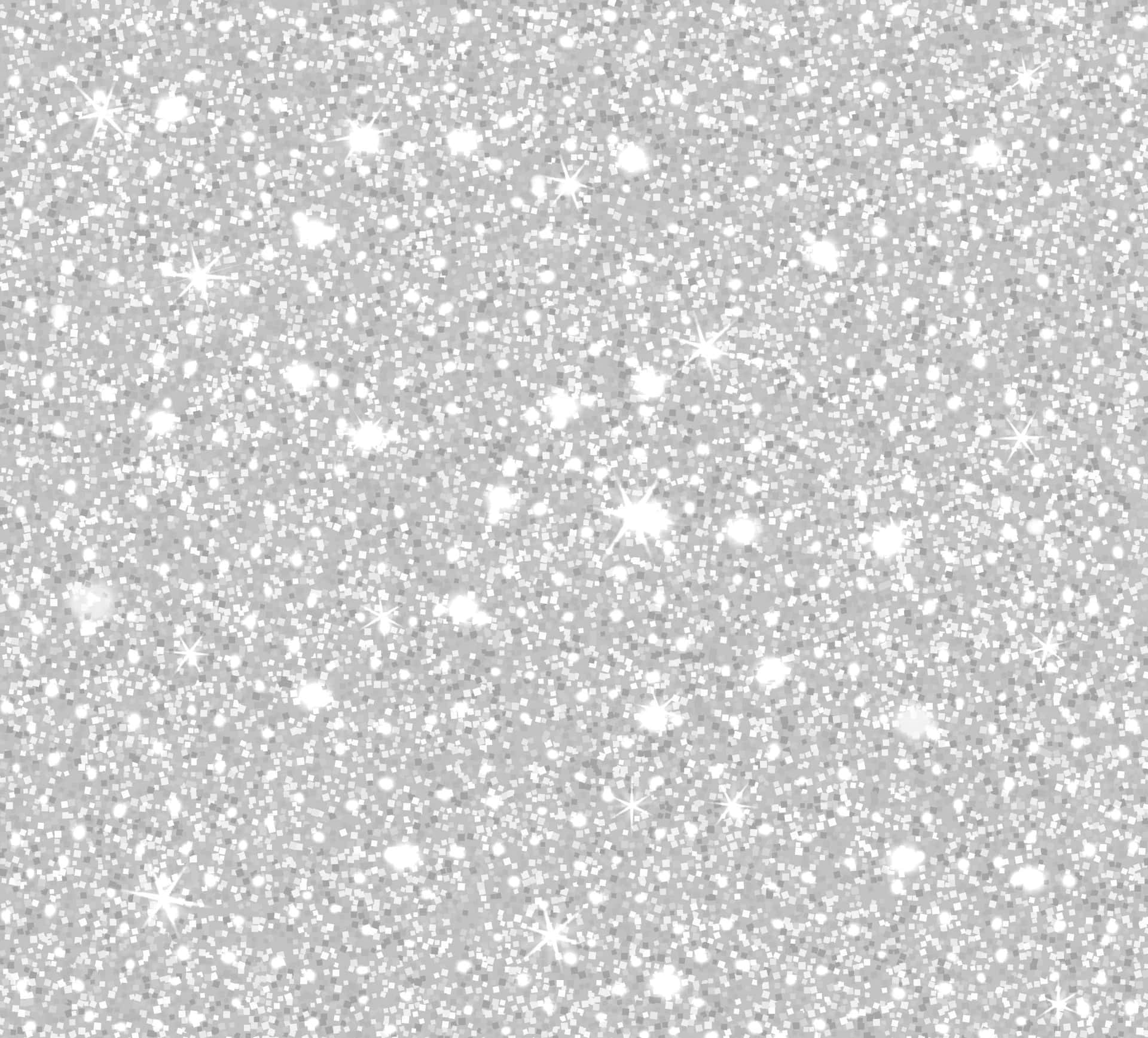 Sparkle Silver Glitter Background Wallpaper