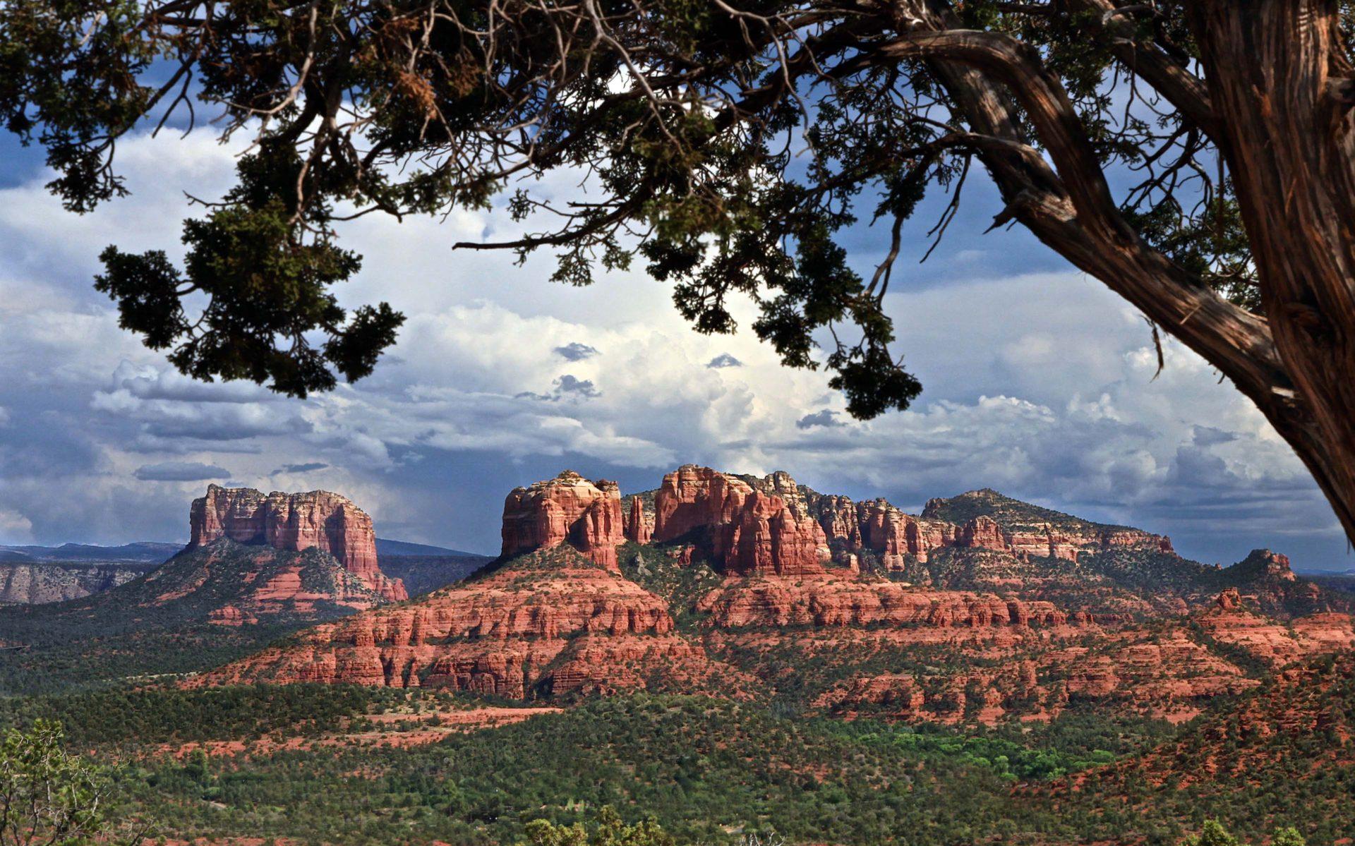 Sedona Arizona Cathedral Rock Red State Park United States Of