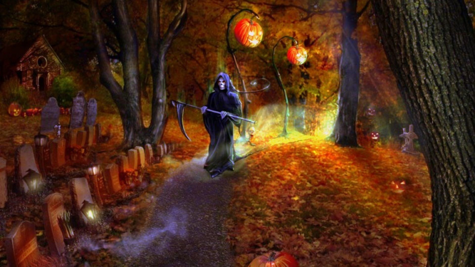 X Halloween Wallpaper