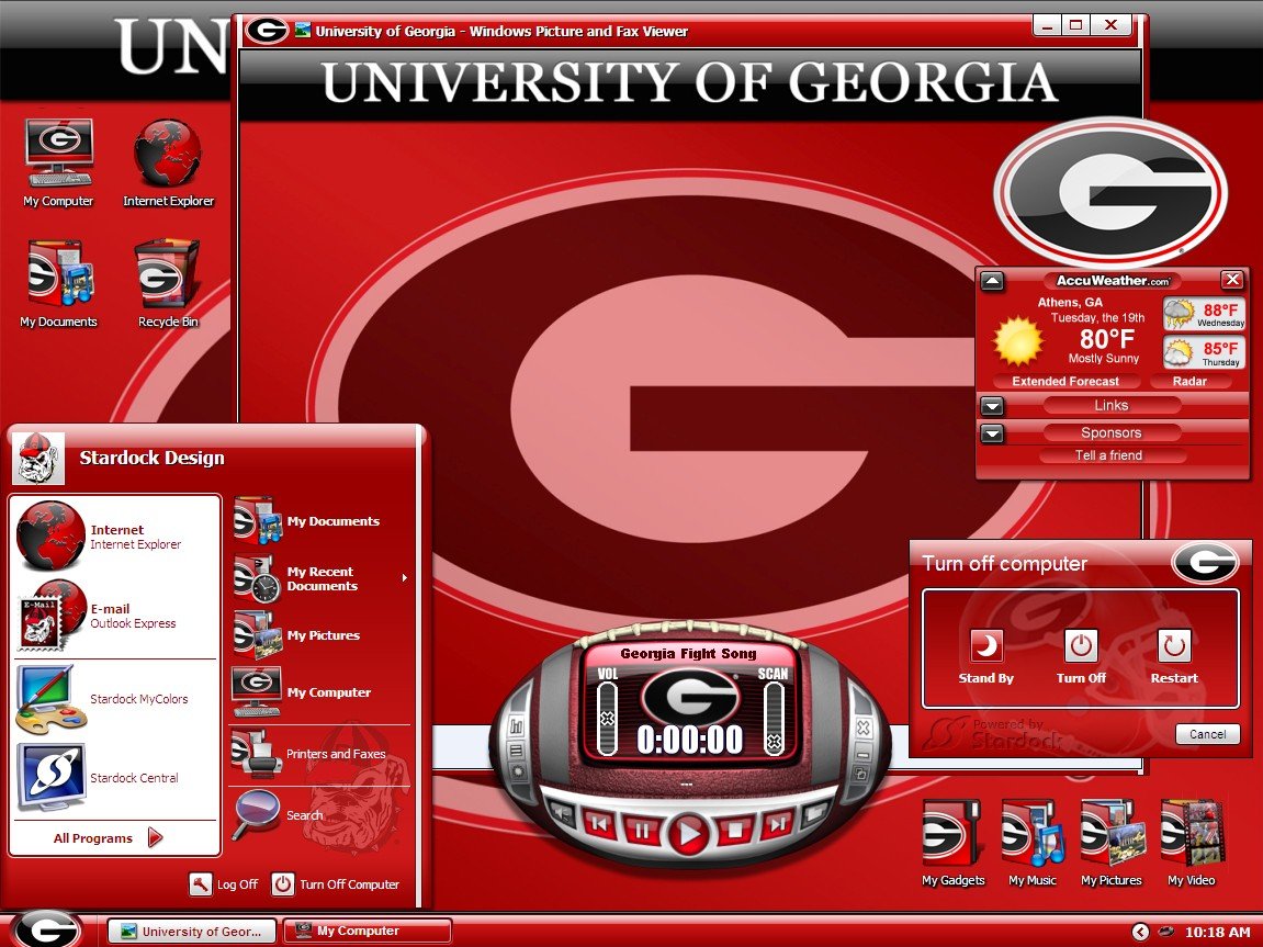 Georgia Bulldogs Desktop