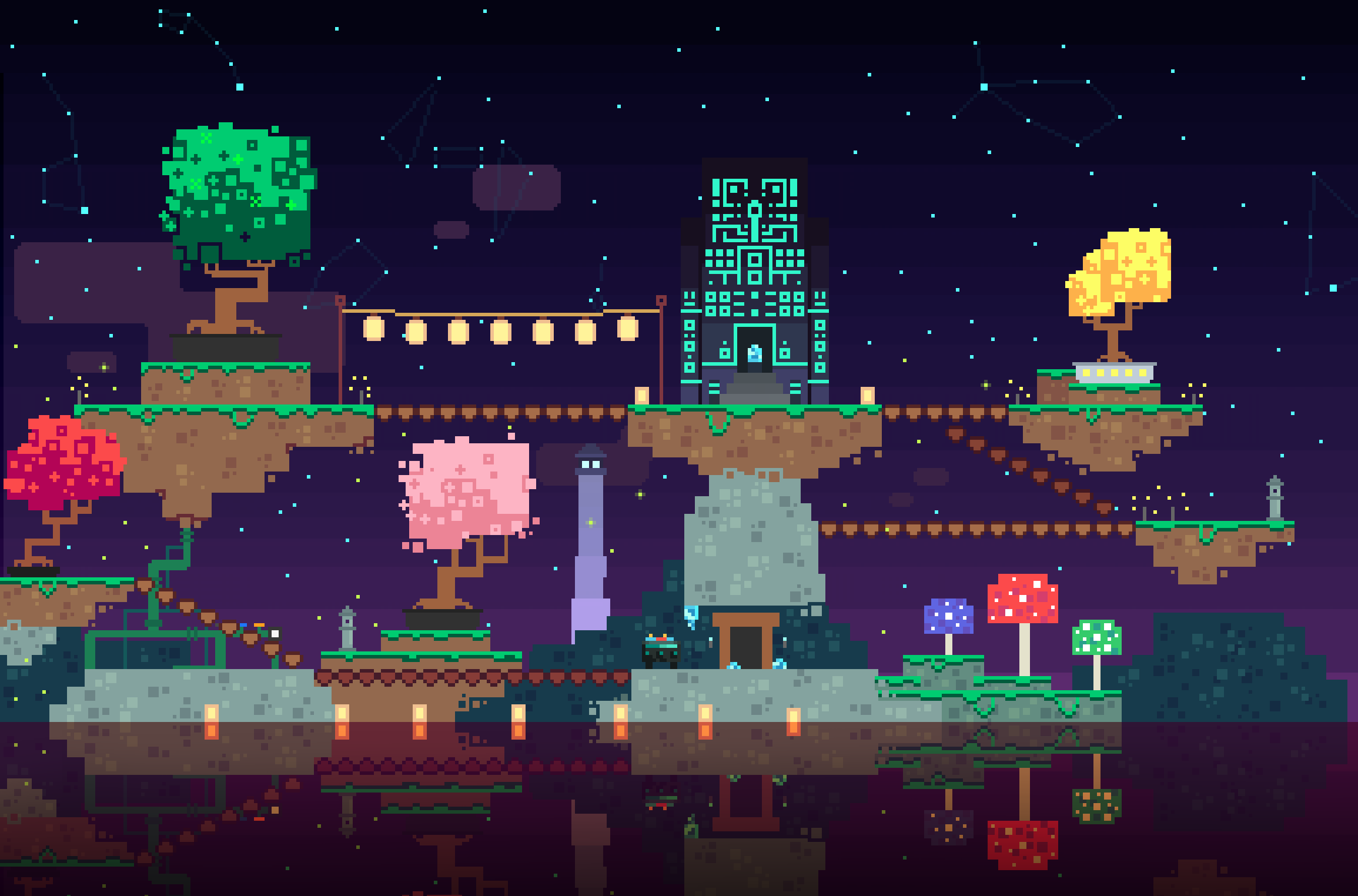 Pixel Art Fez Video Games Pixels Wallpaper