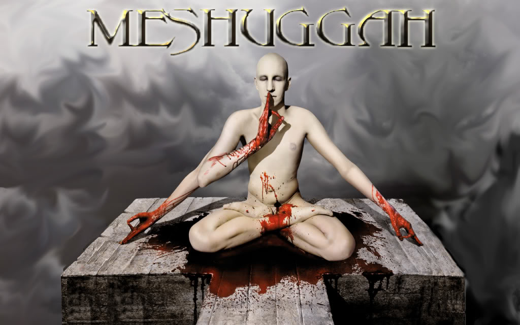 Wrote Meh Here S Something I Made Obzen Themed Meshuggah Wallpaper