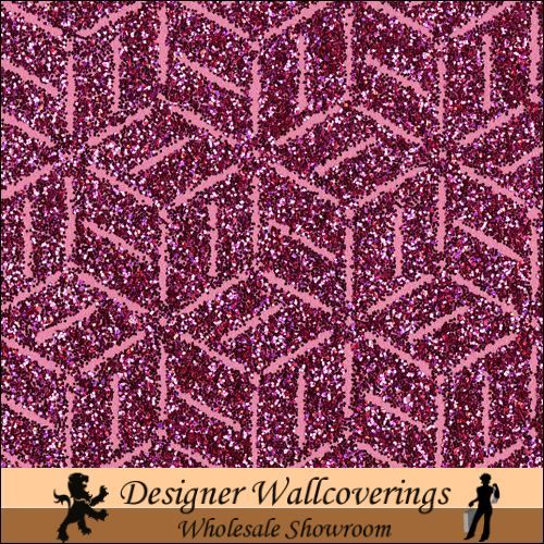 Pink Glitter Wallpaper httpdesignerwallcoveringscomWallpaperStore 500x500