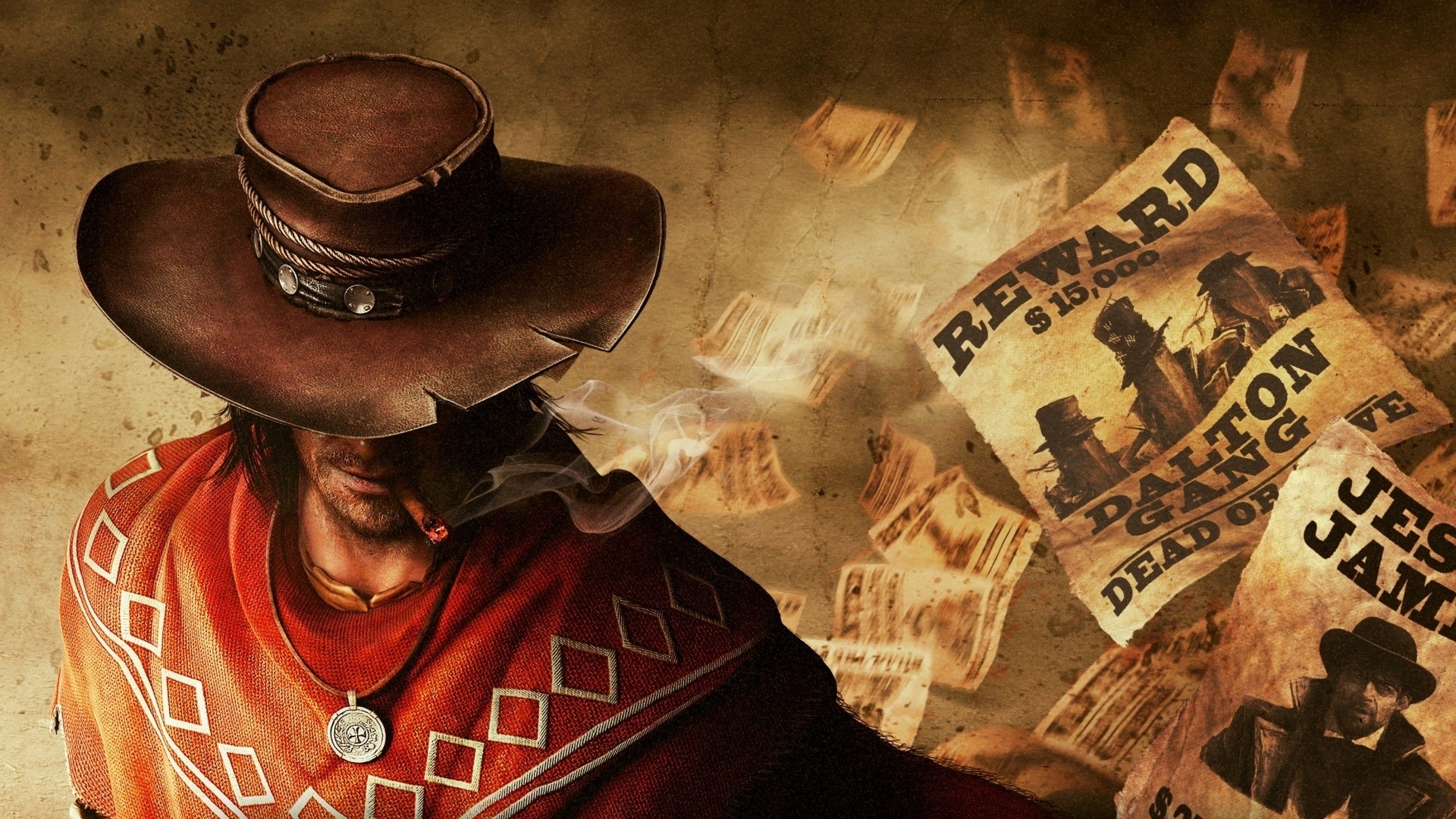 Call Of Juarez Wild West Gunslinger Cowboy Wallpaper HD