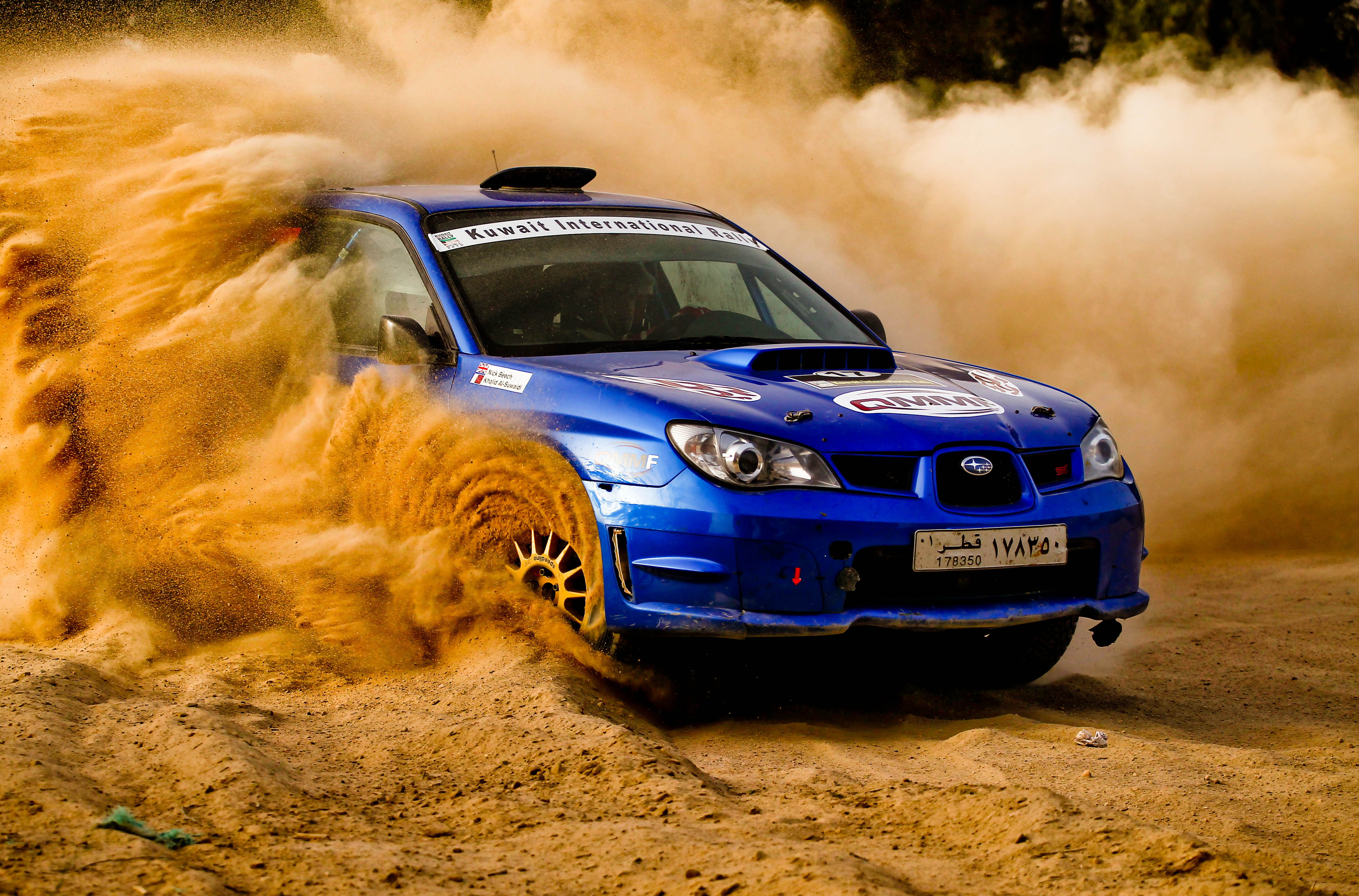 Subaru Impreza On Sand Dunes Best Wallpaper For