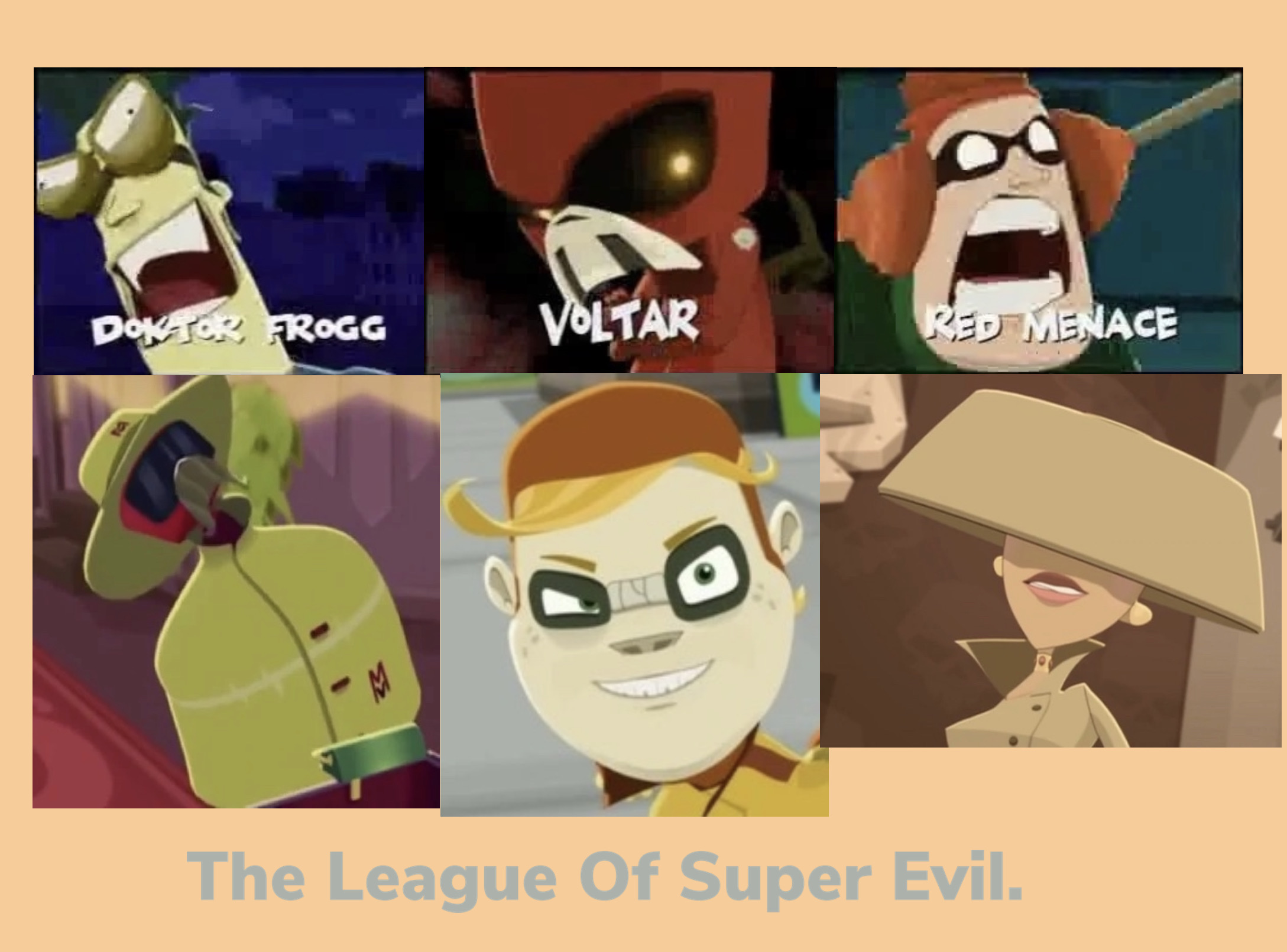 The League Of Super Evil By Jordanhuntermatter Wallpaper