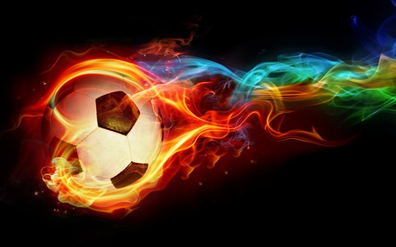 [30+] Flaming Soccer Ball Wallpaper on WallpaperSafari