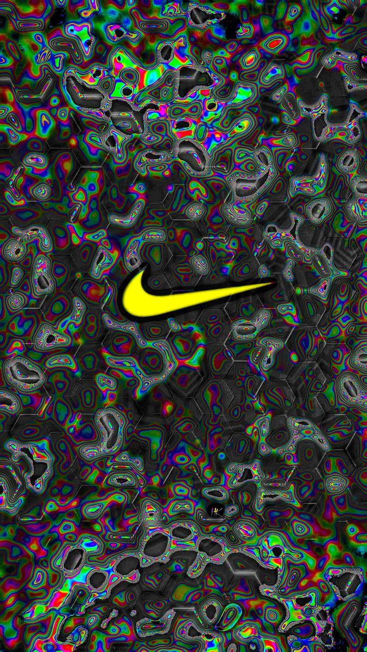M O On In Nike Logo Wallpaper