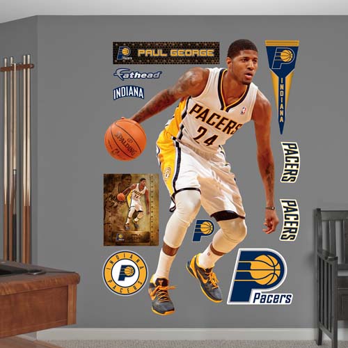 Pacers Shop By Category Wall Decorations Indiana Pacers Paul George