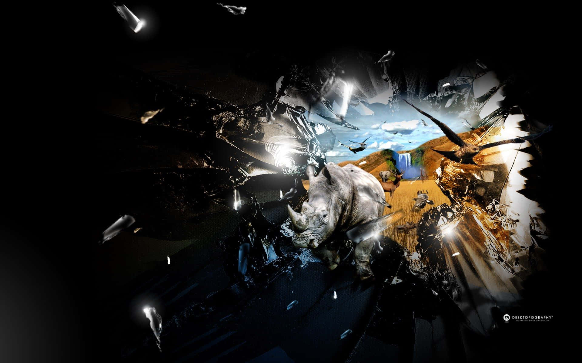Augmented Reality Wallpaper
