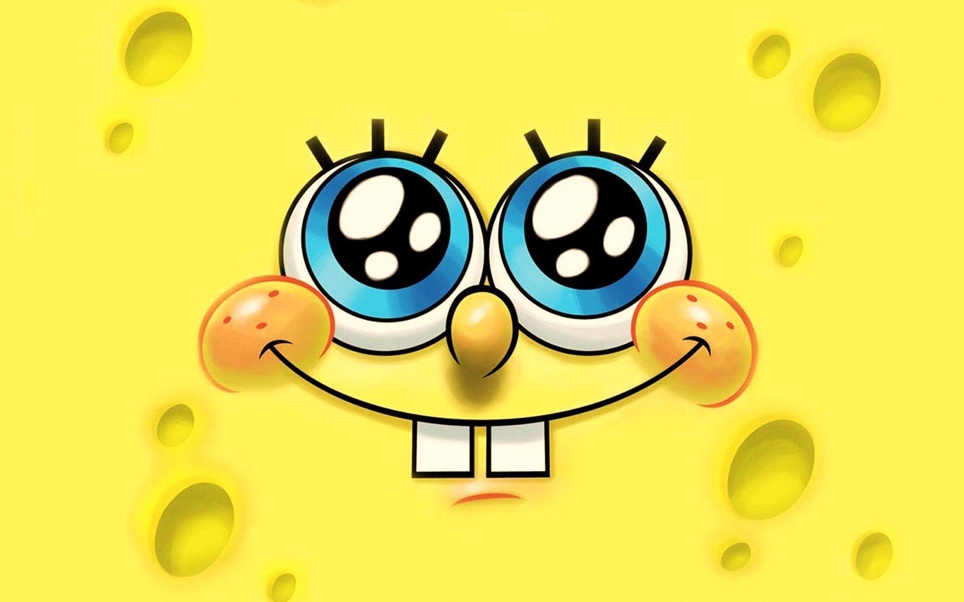 Funny Cartoon Faces Background Wallpaper