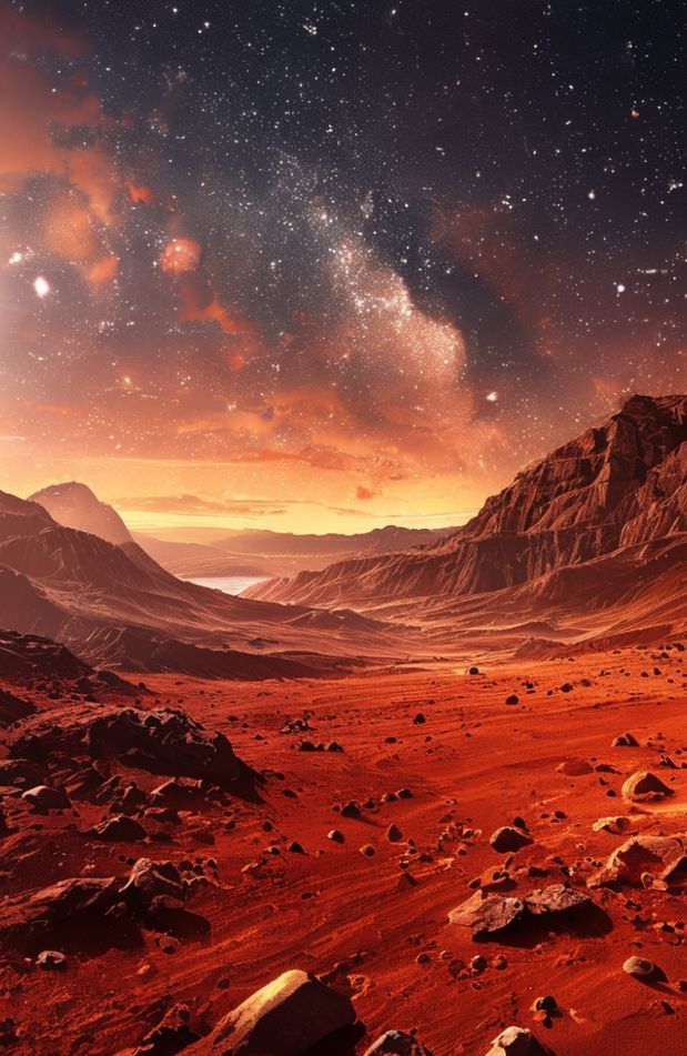 Mars Surface Wallpaper