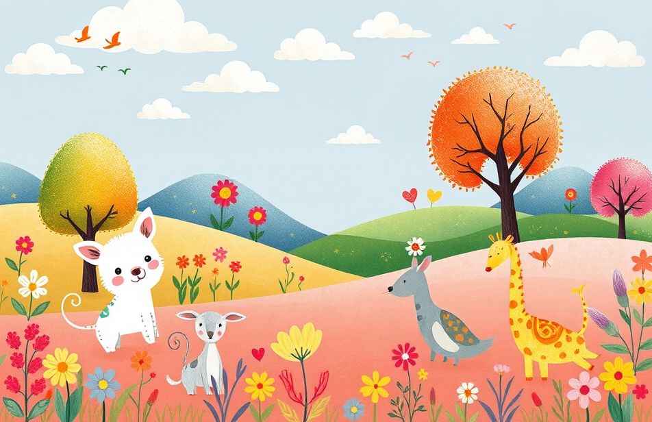 Cute Drawing Wallpaper