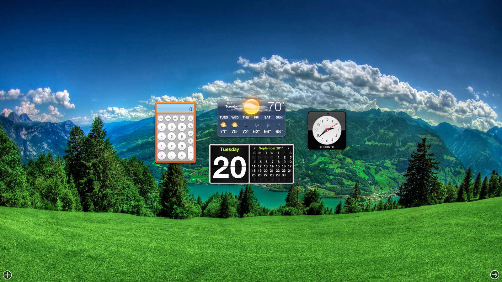 Change Mission Control And Dashboard Backgrounds In Mac OS X Lion