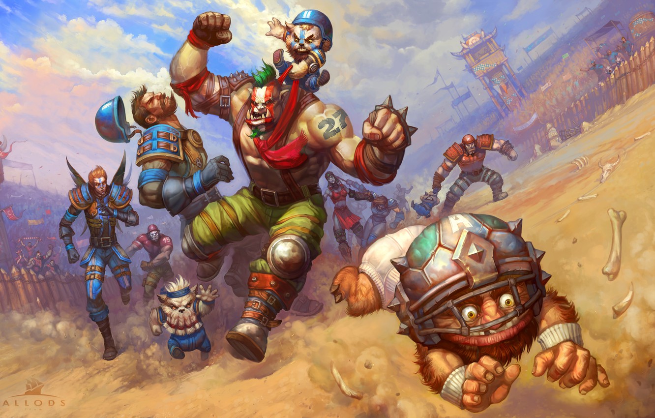 Wallpaper The Game Fantasy Art Excitement Orc Online