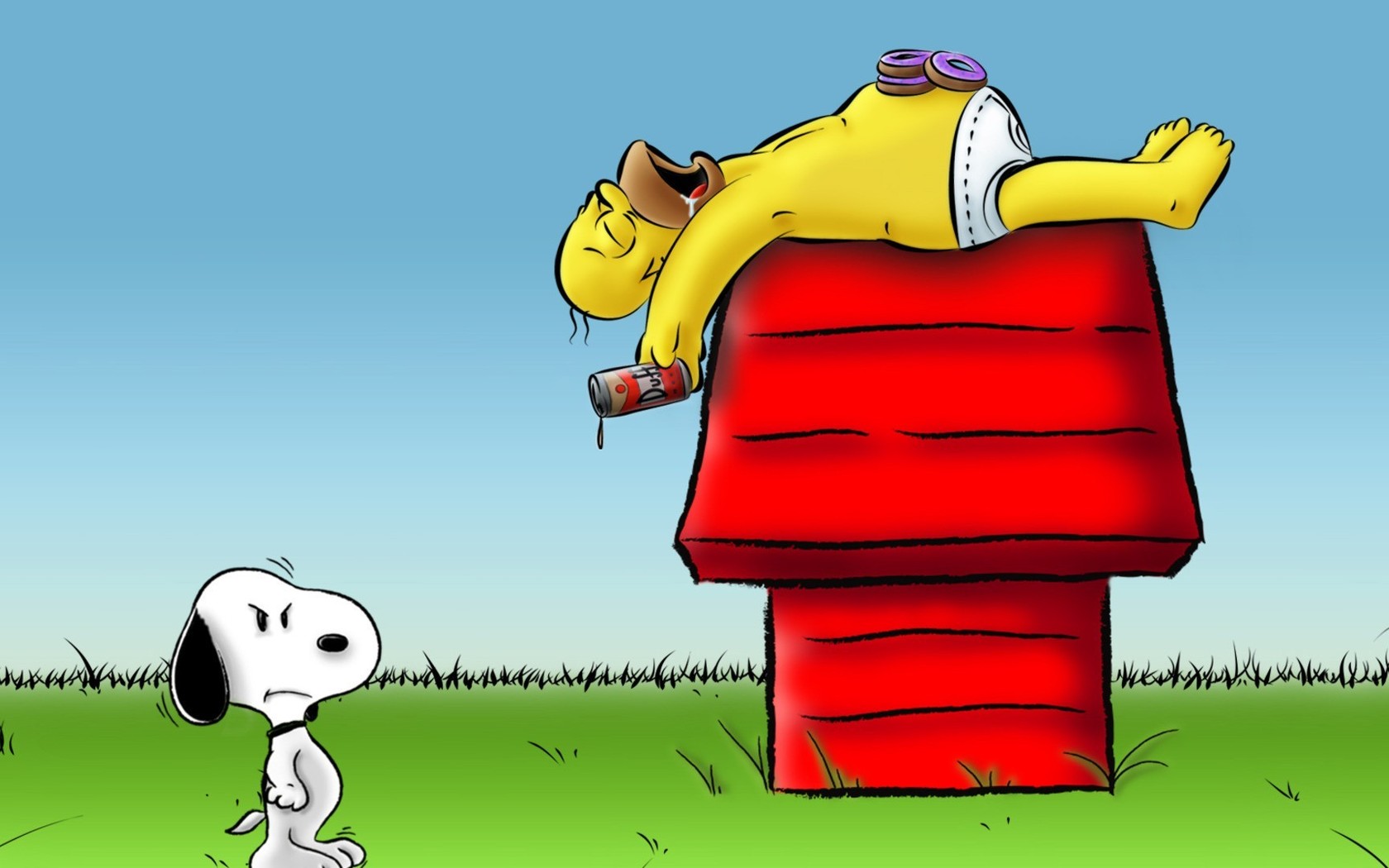 Snoopy Christmas HD Wallpapers For Desktop 1680x1050